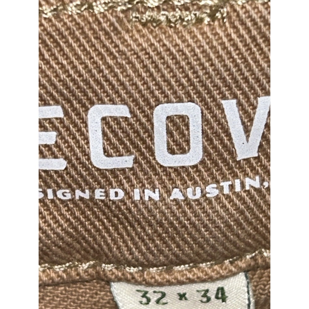 Tecovas Everyday Standard Jeans Mens 32x32 Sand Twill Tan Western Pants Stretch - Picture 8 of 12